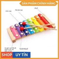 Đồ Chơi Gỗ Đàn Xylophone 8 Thanh Quãng Dành Cho Bé