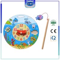 Đồ chơi gỗ Đồng hồ đại dương Winwintoys 63362 | Phát triển sự khéo léo, phân biệt màu sắc