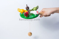 Đồ chơi gỗ gà mổ thóc