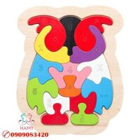 Đồ Chơi Gỗ Ghép Hình Puzzle Tottosi Mèo 303004 (10 Mảnh Ghép)