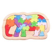 Đồ Chơi Gỗ Ghép Hình Puzzle Tottosi Voi 303007 (26 Mảnh Ghép)