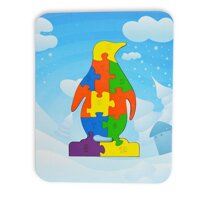 Đồ Chơi Gỗ Ghép Hình Puzzle Tottosi - Chim Cánh Cụt 303018 (11 Mảnh Ghép)