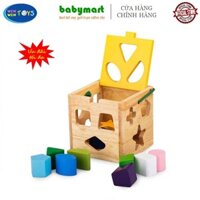 Đồ chơi gỗ - Giỏ thả 12 khối Winwintoys 62022