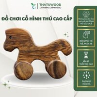 Đồ Chơi Gỗ Hình Chú Ngựa Đồ Chơi Gỗ Hình Thú Bo Cạnh An Toàn Rèn Luyện Phản Xạ Phát Triển Sự Sáng Tạo Cho Bé – THATUWOOD