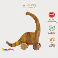 Đồ chơi gỗ - Khủng Long Cổ Dài Đồ Chơi Gỗ Trẻ Em -Chàng Trai Gỗ Hà Nội