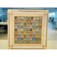 ĐỒ CHƠI GỖ THÔNG MINH - MÔ PHỎNG TRÒ CHƠI ĐIỆN TỬ CỰC KỲ THÚ VỊ - ĐỒ CHƠI GHÉP CẶP, PIKACHU, ĐỒ CHƠI GỖ GIÁO DỤC SỚM.