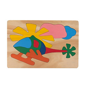 Tranh ghép bằng gỗ hình Máy bay Edugames GB122-02 - 16 x 24 cm