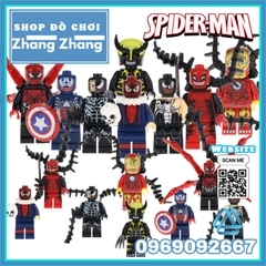 Bộ xếp hình người nhện Winwintoys 60462