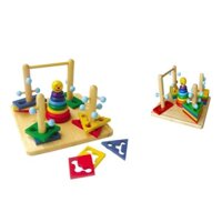 Đồ chơi gỗ Winwintoys Đường luồn lý thú rèn luyện tư duy và sự khéo léo của đôi tay