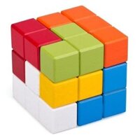 Đồ chơi gỗ, Winwintoys Rubik, 7 màu