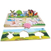 Đồ Chơi Gỗ Winwintoys - Xếp Hình Nông Trại 68332