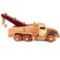 Đồ chơi gỗ xe cần cẩu - xe cần cẩu đồ chơi - mô hình xe oto