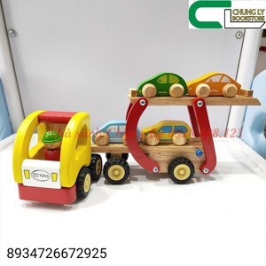 Đồ chơi gỗ Xe hai tầng Winwintoys 67292