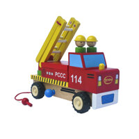 Đồ chơi gỗ Xe thang lắp ráp Winwintoys 65302