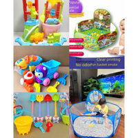 Đồ chơi hạt gốm sứ an toàn cho bé  Combo đầy đủ kèm 3 bộ đồ chơi  gồm 5kg hạt sứ + 1 Quây 1m5 + 3 bộ đồ chơi  👩👦👩👦👩👦