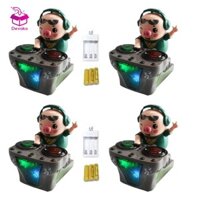 Đồ chơi heo con nhảy múa có âm thanh và ánh sáng, trải nghiệm âm nhạc tương tác cho trẻ em