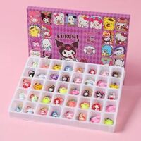 Đồ chơi Hidden Box 40 món đồ chơi kuromi và Gấu Dâu bí ẩn tặng kèm móc khoá hộp quà bất ngờ cho bé