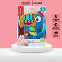 Đồ Chơi Hình Chú Vẹt Phát Nhạc INFANTINO Piano & Numbers Learning Toucan Dành Cho Bé Giúp Phát Triển Giác Quan