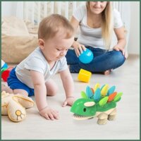 Đồ chơi học tập Trò chơi phát triển khủng long cho bé Kỹ năng vận động tinh Bàn tay làm tổ mắt Đồ chơi giáo dục cho 1-3 tuổi explanvn