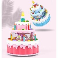 ĐỒ CHƠI HỘP BÁNH SINH NHẬT KÈM ĐỒ TRANG TRÍ