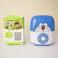 Đồ chơi hộp đựng tiền tiết kiệm, két sắt mini có mật khẩu cho bé kèm nhạc, đồ chơi thông minh