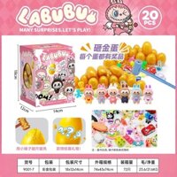 Đồ chơi hộp mù đạp trứng bất ngờ, 20 quả trứng vàng gồm các nhân vật Labubu, Capybara, Kuromi, cậu bé Shin | Bảo An shop