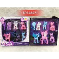 Đồ chơi Hộp ngựa Pony cánh 6C + lược, 118