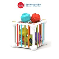 Đồ chơi hộp thả hình khối cho bé 1 2 3 tuổi luyện trí thông minh giáo dục montessori cao cấp Roadstar