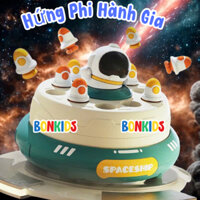 Đồ chơi hứng vịt có nhạc xoay 360 đồ chơi 2 người giúp bé luyện phản xạ tay mắt, đồ chơi vận động ngoài trời Bon Kids