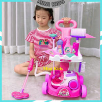 Đồ Chơi Hút bụi lau nhà, Dọn Dẹp Nhà Cửa Có Máy Hút Bụi,Chổi Và Dụng Cụ Đa Năng Đồ Chơi Giáo Dục Cho Bé