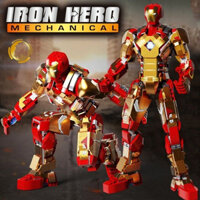 Đồ chơi  Ironman Mark 42 mô hình lắp ráp người sắt iron man-6011- 1126 psc mảnh ghép quà tặng bé trai