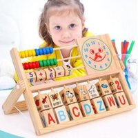 Đồ chơi kệ gỗ học tập thông minh ( SLL ib zalo)-00831