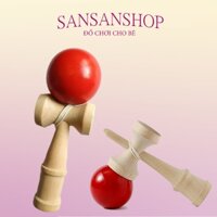 Đồ chơi kendama gỗ rèn luyện tập trung và khéo léo, đồ chơi truyền thống của Nhật Bản