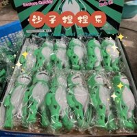 Đồ chơi kéo ếch mới, đồ chơi biến hình sáng tạo, đổ cát vào, cao su mềm, giảm căng thẳng cho học sinh, đồ chơi đùa bóp