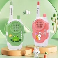 Đồ chơi kết hợp Walkie-Talkie cho trẻ em 2 Bộ đàm đa chiều cho bé có âm thanh lớn và rõ ràng, sử dụng pin