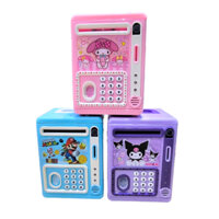 Đồ Chơi Két Sắt Mini Kuromi Két Sắt mini Có Nút Bấm Hình Vân Tay Cho Bé Đồ Chơi Ống Tiết Kiệm Thông Minh