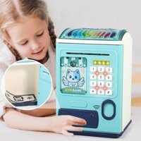 Đồ Chơi Két Tiết Kiệm Mini Có Mật Khẩu Thông Minh Cho Bé - Hộp Tiết Kiệm Dành Cho Trẻ Em 89101 thế giới tiện ích