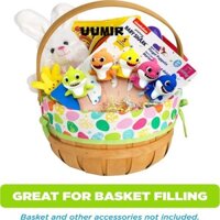 Đồ chơi kêu rít UUMIR, Bộ con rối ngón tay bền thiết kế cá mập, Đồ chơi thời gian câu chuyện cao su