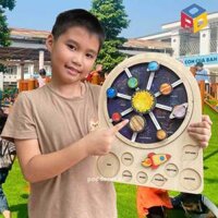 Đồ chơi khám phá khoa học Hệ Mặt trời MSS01 - Giáo cụ Montessori