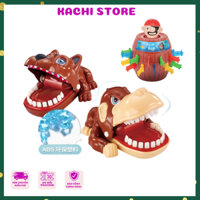 Đồ Chơi Khám Răng Cá Mập, Toy Cá Sấu Cắn Tay Giải Trí Cho Bé Có Âm Thanh Ánh Sáng Vui Nhộn Size Lớn