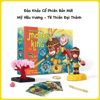 Đồ chơi khảo cổ Tôn Ngộ Không Mỹ Hầu Vương Xuất Thế. Đào hóa thạch, tô màu, đa dạng cách chơi.