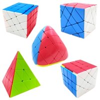 Đồ Chơi Khối Rubik 4x4 Axis Hình Kim Tự Tháp Giáo Dục Sớm Cho Bé