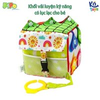 Đồ Chơi Khối Vải Luyện Kỹ Năng Kiêm Lục Lạc Cho Bé - PiPo Vietnam