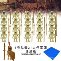 Đồ chơi khối xây dựng của bên thứ ba tương thích với mô hình Skeleton Legion Ninjago, đồ chơi lắp ráp giáo dục Kamen Rider