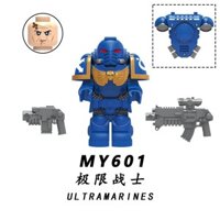 Đồ chơi khối xây dựng hình tượng tùy chỉnh Space Marine Dark Warhammer 40K Black Templar MY601 Ultramarines