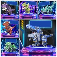 Đồ chơi khối xây dựng khủng long phát sáng tháng 9, Khối khủng long cơ Tyrannosaurus Triceratops, Hạt mô phỏng thủ công Spinosaurus Velociraptor Đồ chơi mô hình Ngày lễ