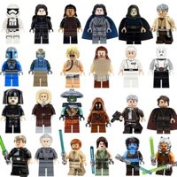 Đồ chơi khối xây dựng mô hình người lính trắng phiên bản giới hạn Star Wars Series, người lính quân đội