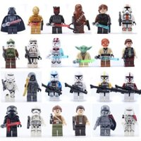 Đồ chơi khối xây dựng mô hình người lính trắng không in được mới của Star Wars Series RN3G