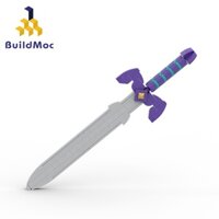 Đồ Chơi Khối Xây Dựng the Legend of Zelda: Breath of the wild Kingdom of Hyrule Master Sword 99 Mảnh Dành Cho Trẻ Em Và Người Lớn MOC