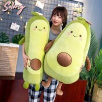 Đồ chơi khổng lồ màu xanh lá cây SOLONG, Bơ 35 / 50 / 65cm Búp bê bơ trái cây nhồi bông, Trang trí phòng đồ chơi sang trọng ngủ dễ thương